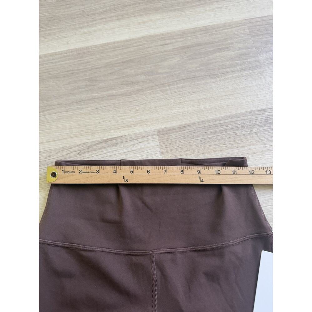 NWT Lululemon Align High Rise Mini Flare Pant 32 Java Brown Nulu Pants Size 6 - Picture 8 of 10